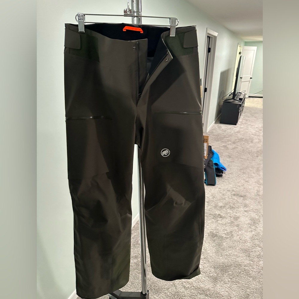 Stoney HS Pants Men - green ski pants- size 32, regular length